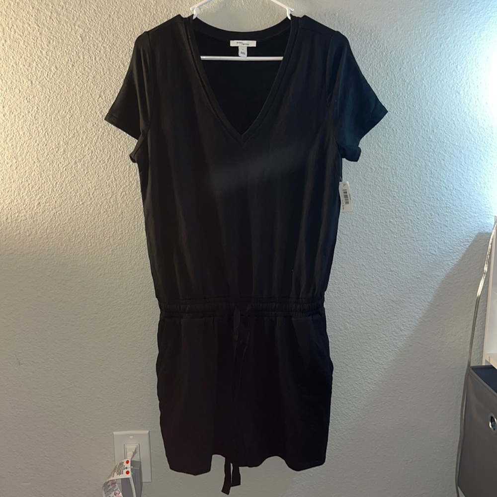 Daily Ritual Romper Black